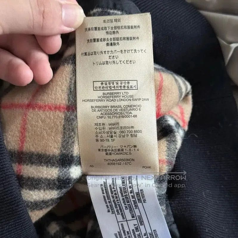 Burberry Burberry Black Cotton Men's Outer Jacket. Size US M / EU 48-50 / 2 - 8 Thumbnail