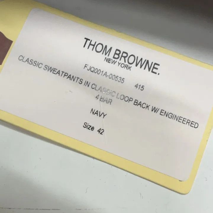 Thom Browne Thom Browne Classic Striped Sweatpants for Women -2507 Size 41" - 4 Thumbnail