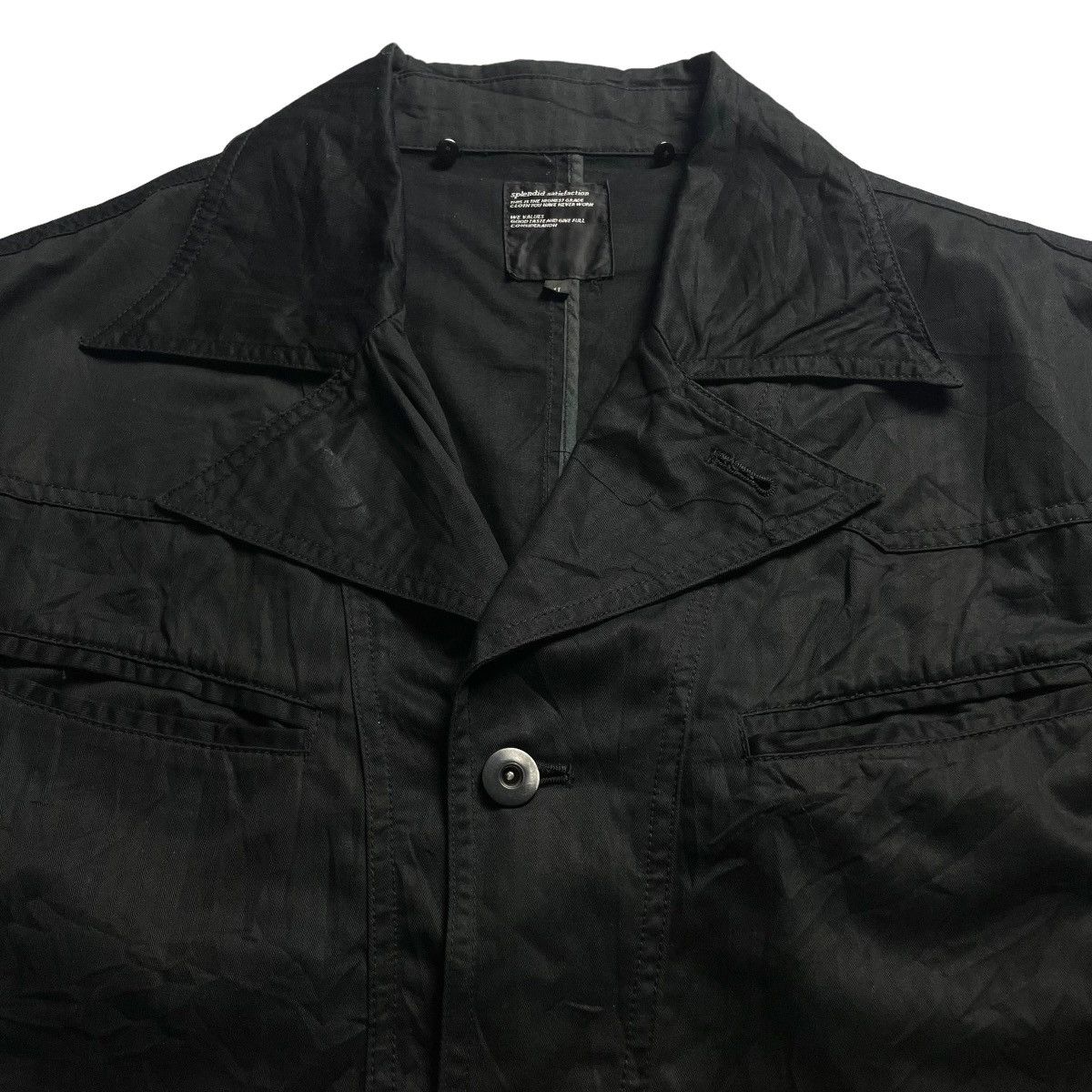 If Six Was Nine 🇯🇵 SPLENDID SATISFACTION PUNK GOTHIC WORKWEAR JACKET Size US XL / EU 56 / 4 - 5 Thumbnail