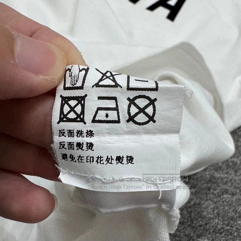 Fear of God Fear of God Zegna Collaborative Flocked Letter Short Sleeve Size US XL / EU 56 / 4 - 5 Thumbnail