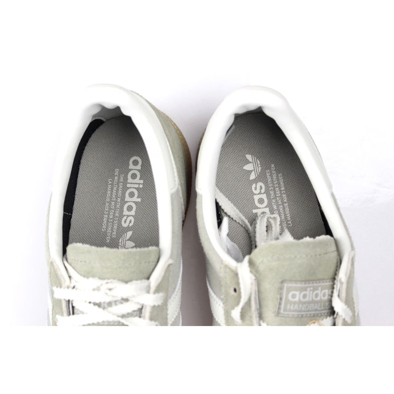Adidas adidas Women's Handball Spezial Sneakers Size 10.5 Gray Pebble JR0850 Shoes Sneaker Adult Womens Size US 11 / IT 41 - 5 Thumbnail