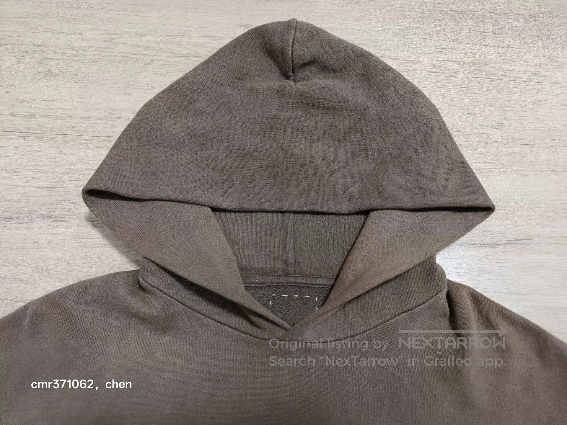 Visvim Brown Hoodie with Front Pocket . Size US M / EU 48-50 / 2 - 2 Thumbnail