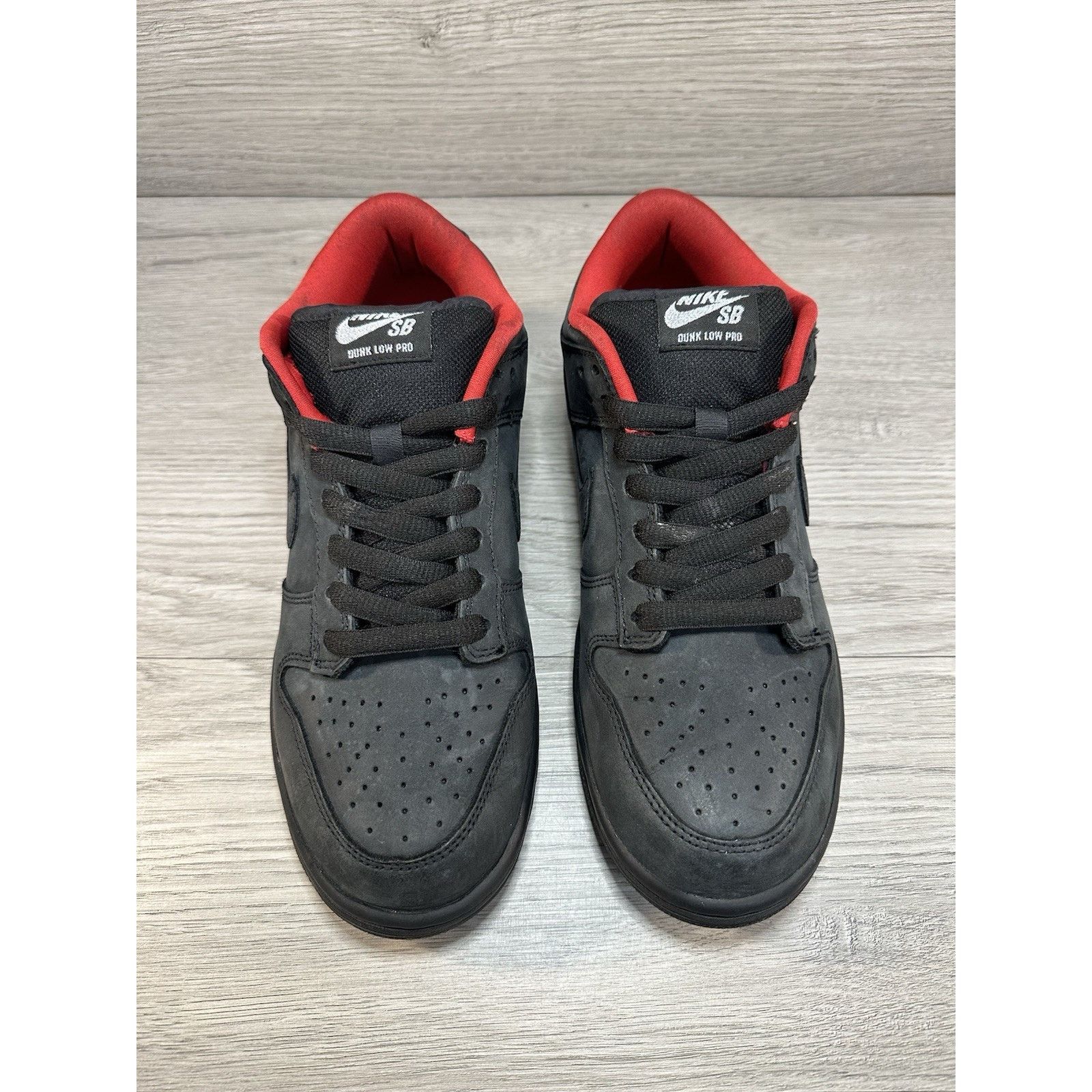 Nike Supreme x Nike Dunk SB Low Black - Size 9 Size US 9 / EU 42 - 4 Thumbnail