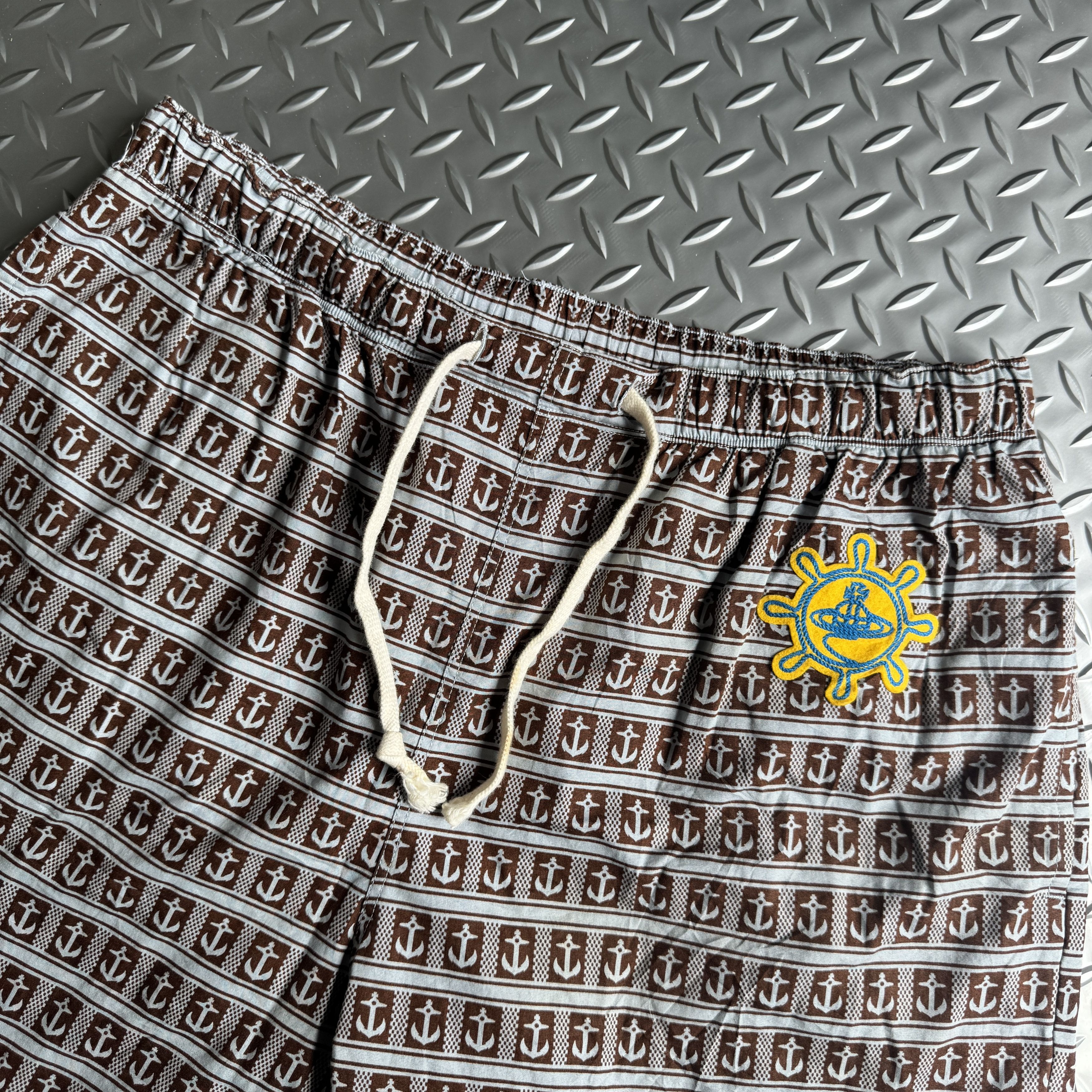 Vivienne Westwood Vivienne Westwood Anchor Pattern Shorts Size US 34 / EU 50 - 2 Thumbnail