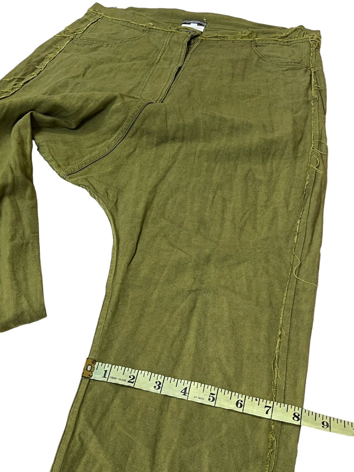 Marc Le Bihan MARC LE BIHAN GREEN OLIVE MADE IN FRANCE PANT Size US 30 / EU 46 - 12 Thumbnail