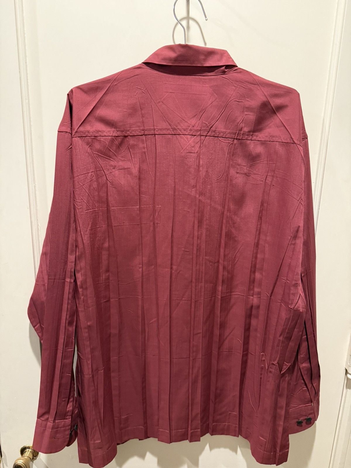 Issey Miyake Issey Miyake Crinkle Streamline Longsleeve Shirt Size US L / EU 52-54 / 3 - 2 Thumbnail