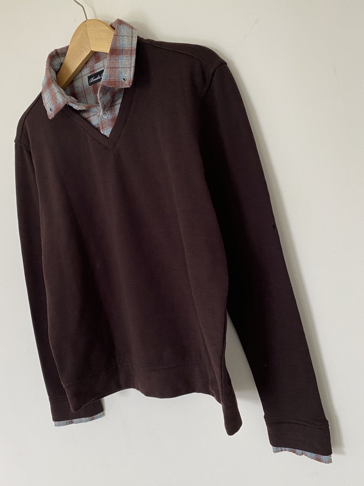 20471120 × If Six Was Nine × Japanese Brand japan grunge double layer brooks hill longsleeve Size US M / EU 48-50 / 2 - 12 Thumbnail
