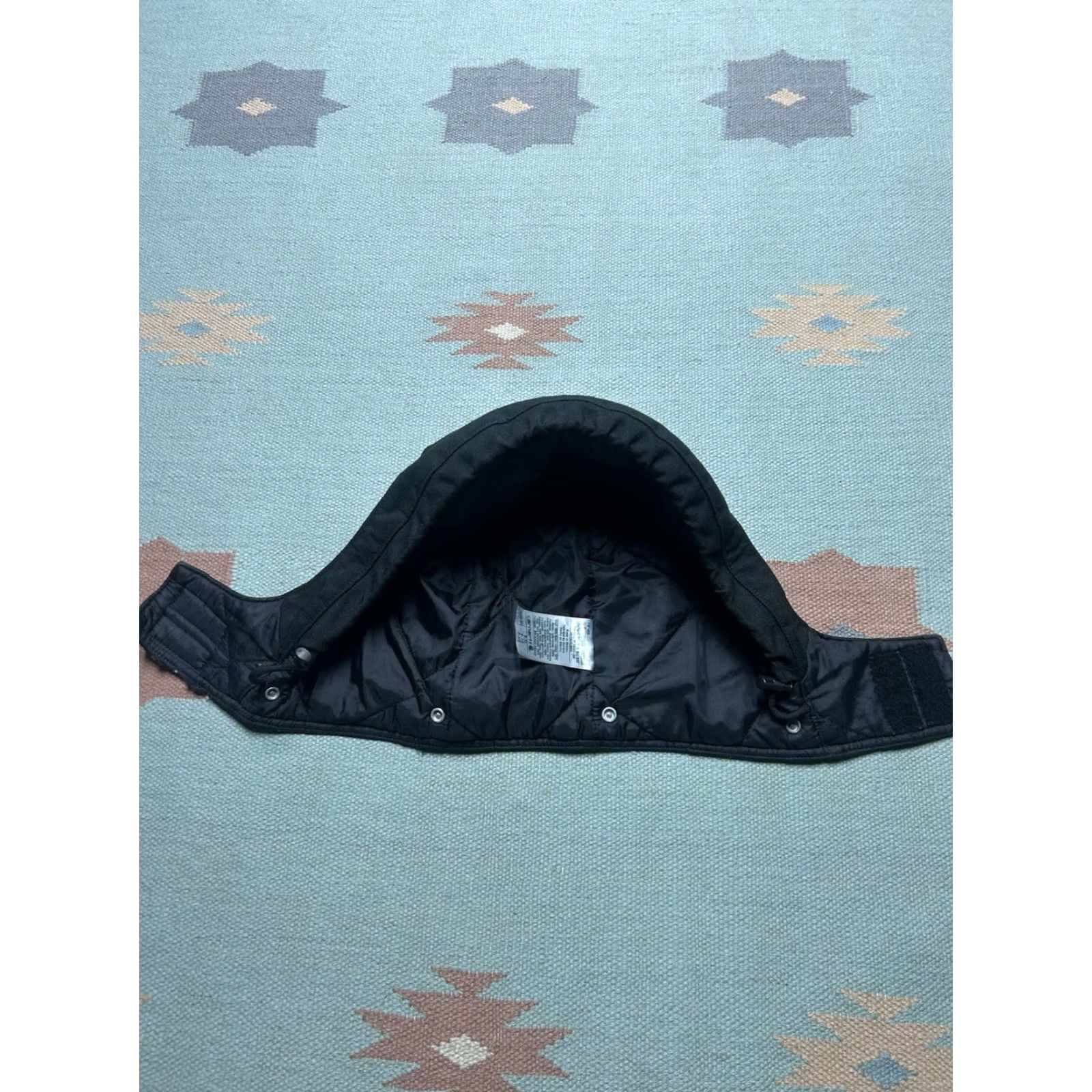 Carhartt VINTAGE Carhartt Yukon Insulated Quilt Lined Canvas Hood Black XL Men Size ONE SIZE - 3 Thumbnail