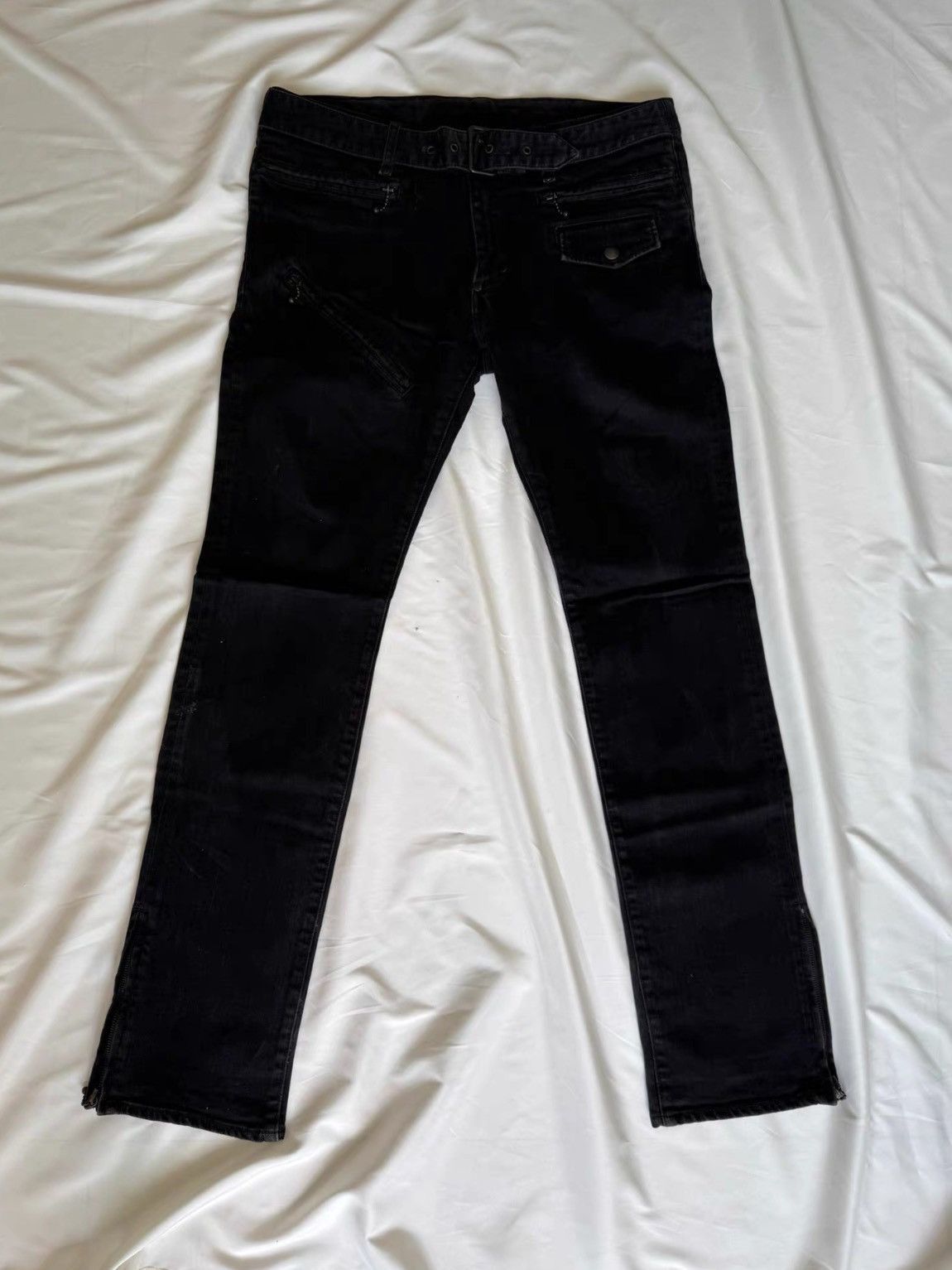 Number (N)ine Sz 4 Number Nine 04SS Distressed Pocket Denim Size US 30 / EU 46 - 2 Thumbnail