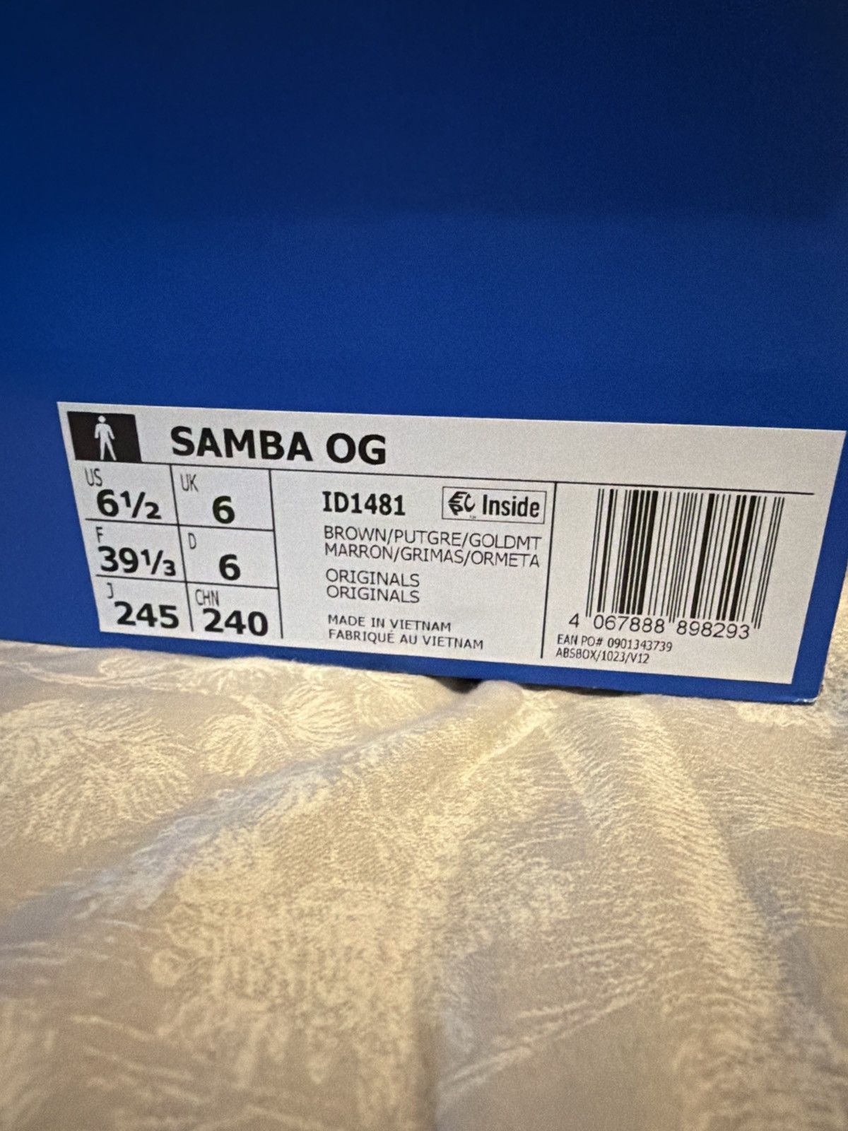Adidas Brand now Adidas Samba OG-Unworn - Original Box Size US 6 / IT 36 - 7 Thumbnail