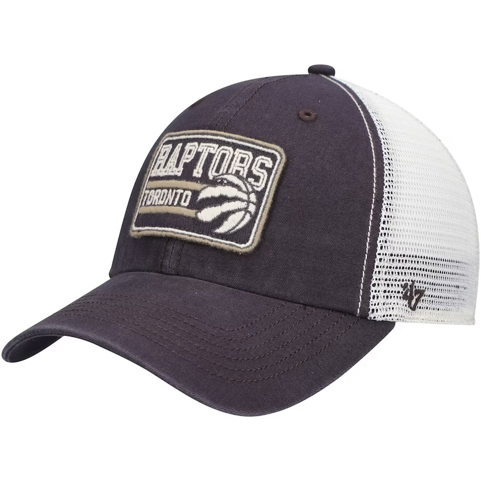 47 Toronto Raptors Hat Clean Up Trucker Mesh Snapback 47 Brand Size ONE SIZE - 1 Thumbnail