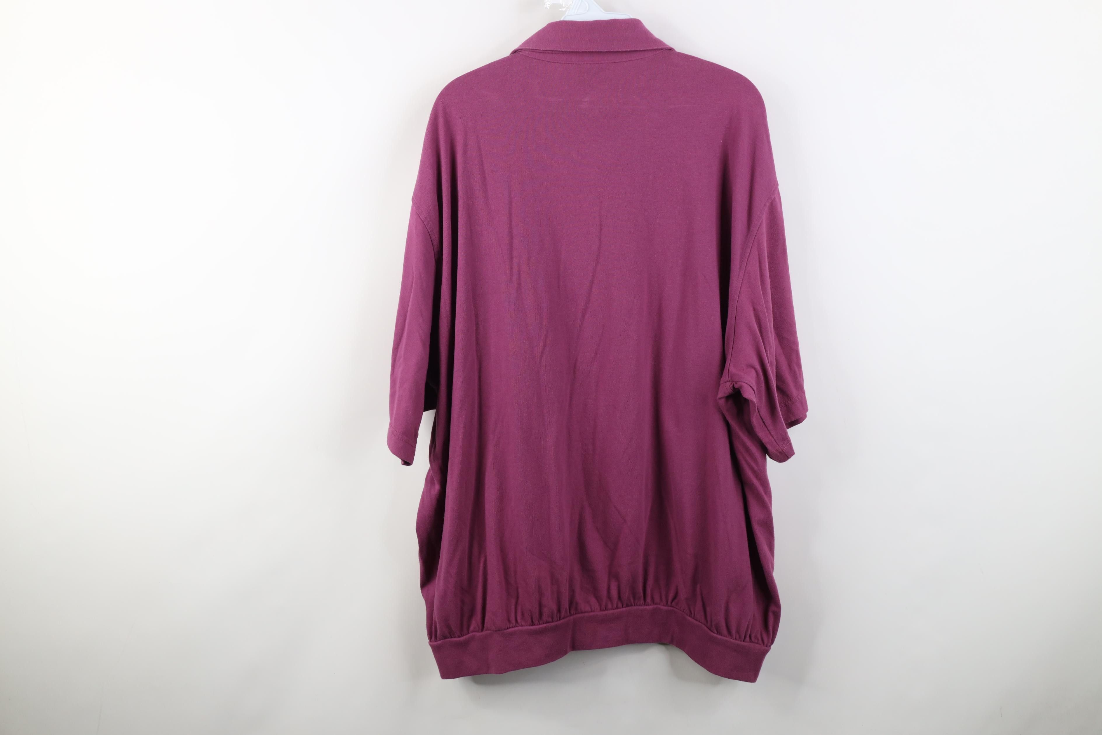 Vintage Vintage 90s Streetwear Knit Collared Pullover Polo Shirt Size US XXL / EU 58 / 5 - 10 Thumbnail