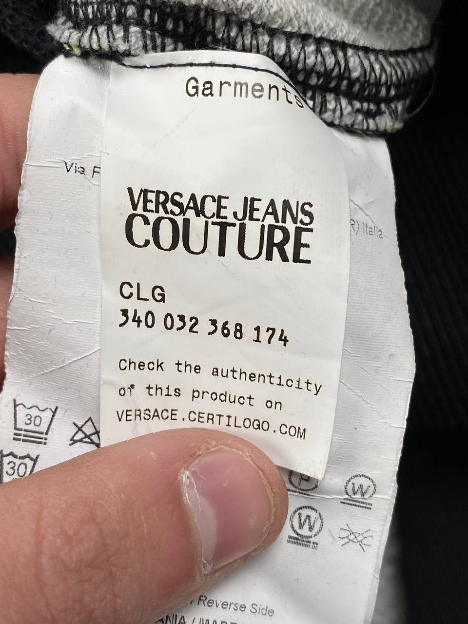 Versace Versace Jeans Couture Baroque Print Big Logo Men Size M Size US M / EU 48-50 / 2 - 10 Thumbnail