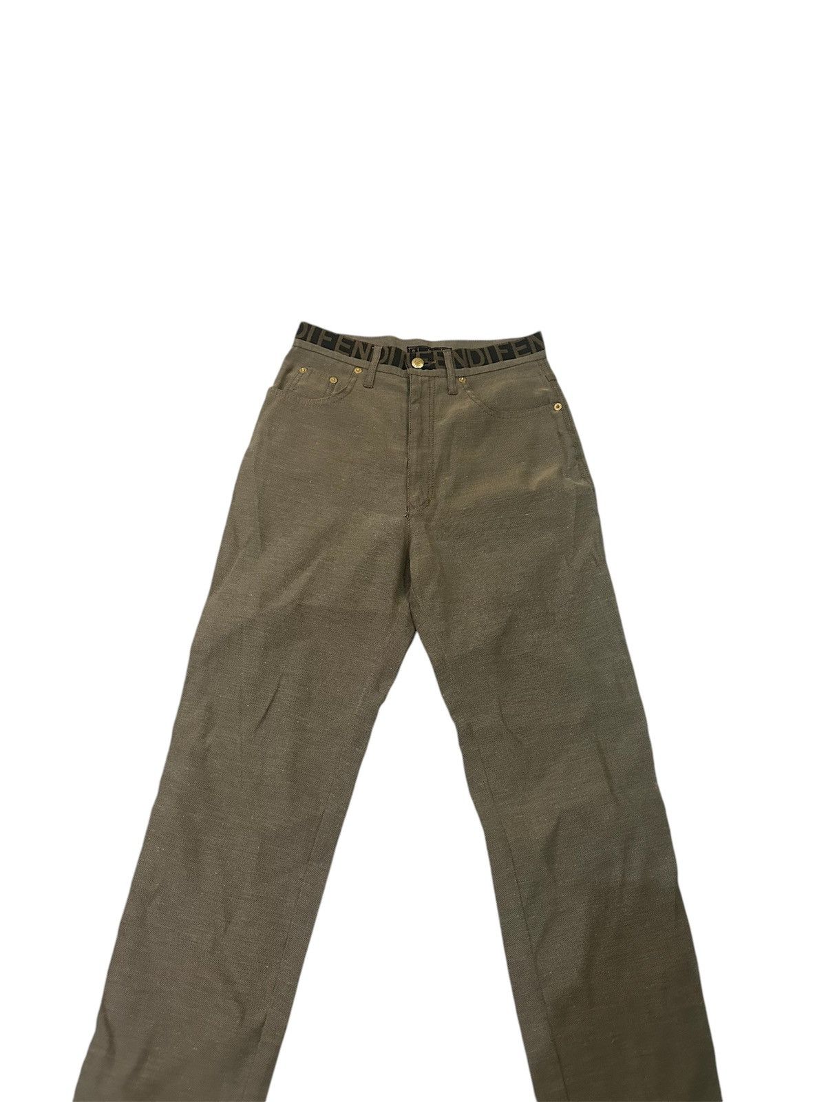 Fendi Fendi pant made in italy Size US 27 - 2 Thumbnail