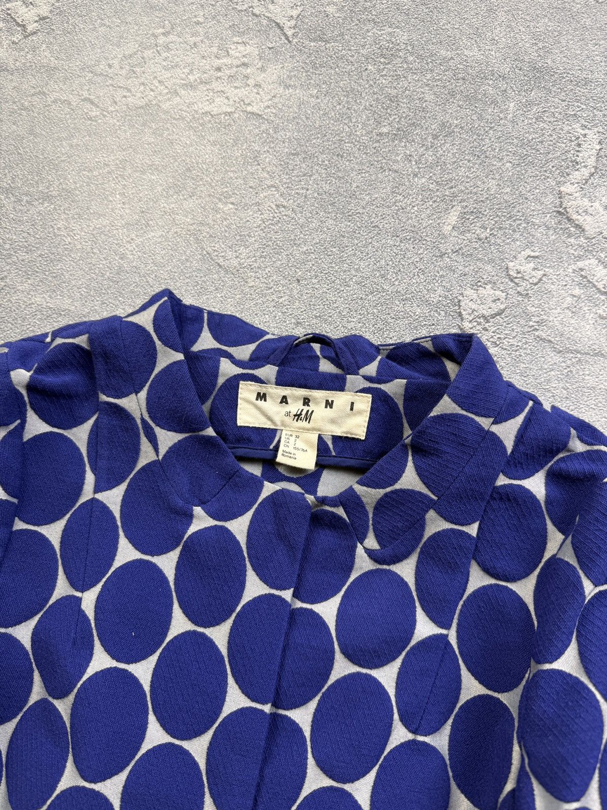 Marni Marni H&M Blue Blazer Size XS / US 0-2 / IT 36-38 - 2 Thumbnail