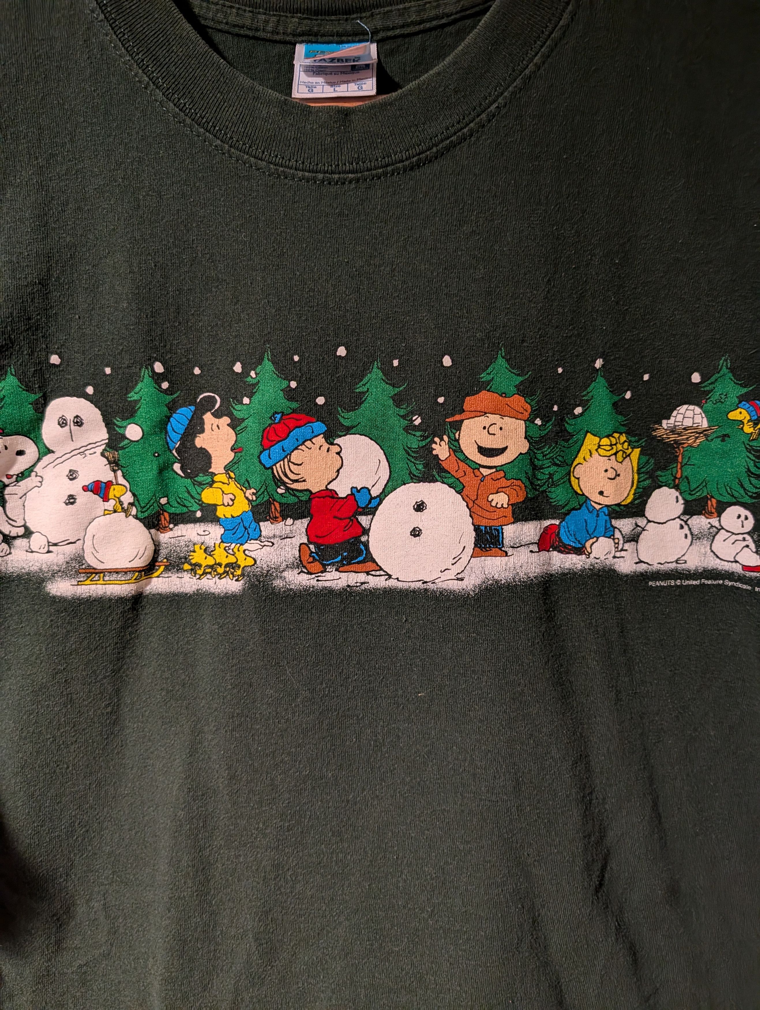 Peanuts Peanuts Charlie Brown Snoopy Christmas Holiday T-Shirt Size US L / EU 52-54 / 3 - 2 Thumbnail
