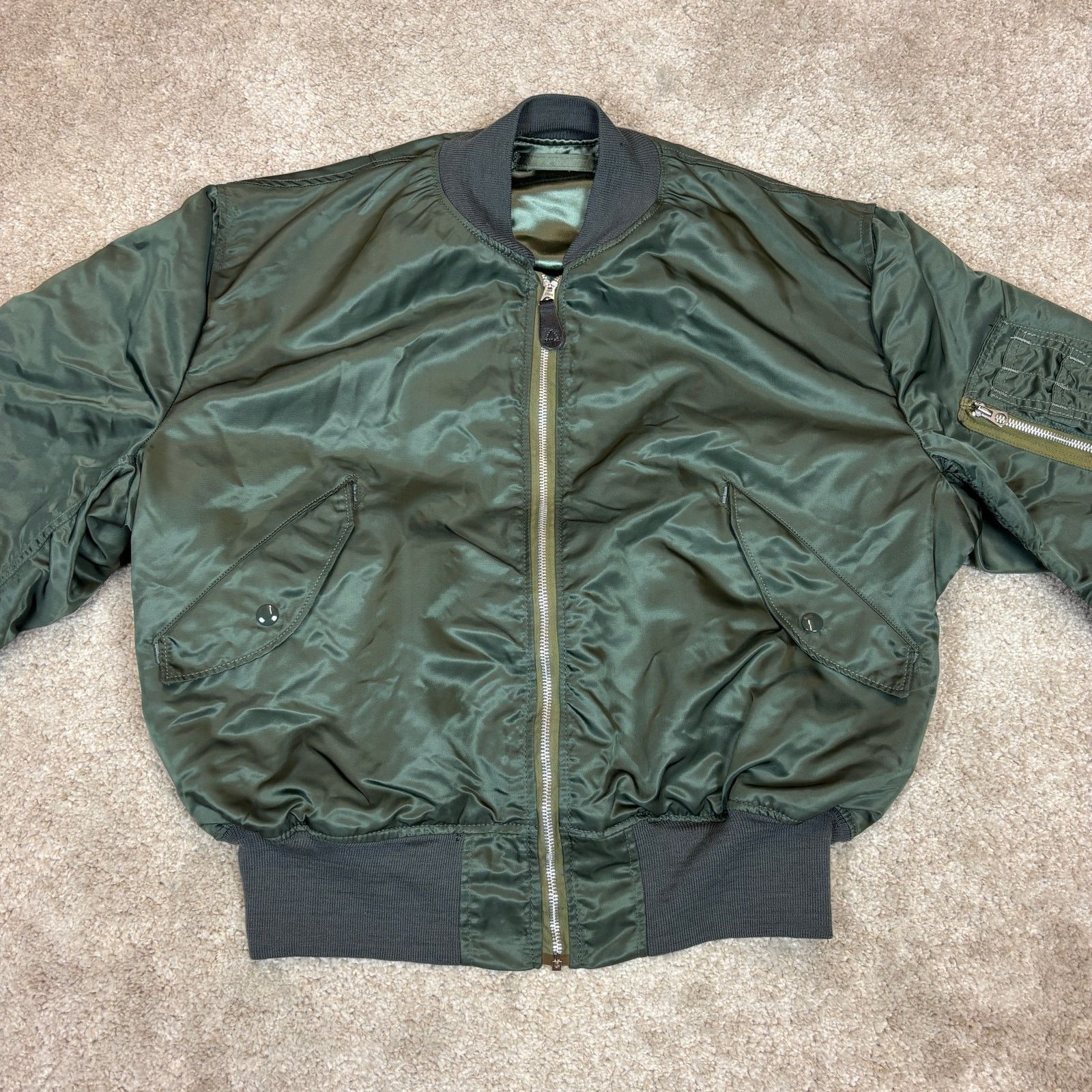 Vintage Vintage Grand Crew 70s US Military L2-B Jacket Air Force Lg Size US L / EU 52-54 / 3 - 2 Thumbnail