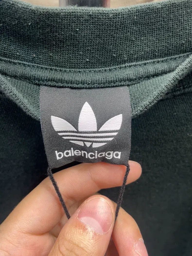 Balenciaga Balenciaga Brand Logo Letter Printed Crewneck Short Sleeve Size US S / EU 44-46 / 1 - 3 Thumbnail