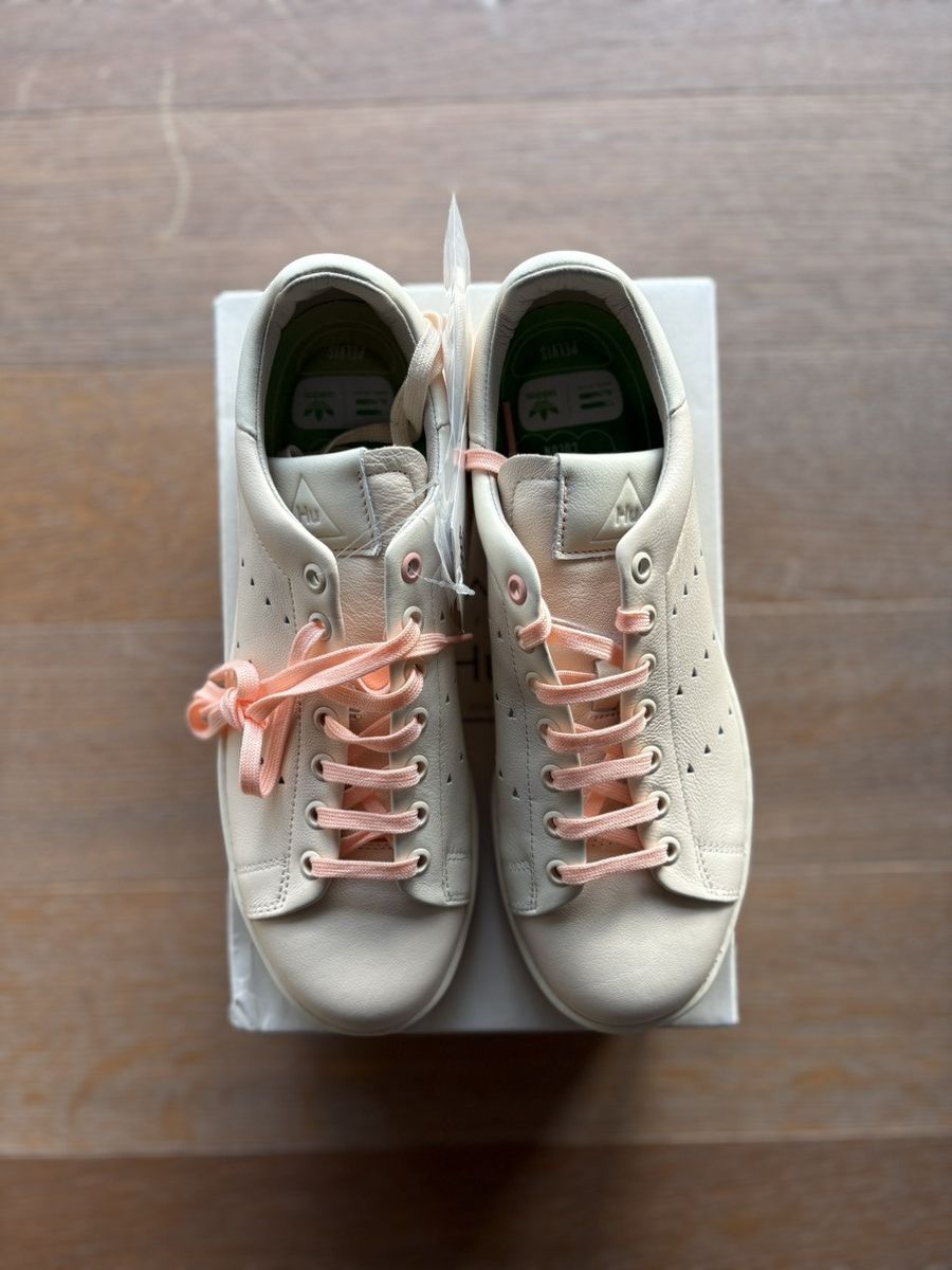 Adidas × Pharrell Pharrell Williams x adidas Stan Smith Cream Men's Size US 9 / EU 42 - 1 Thumbnail
