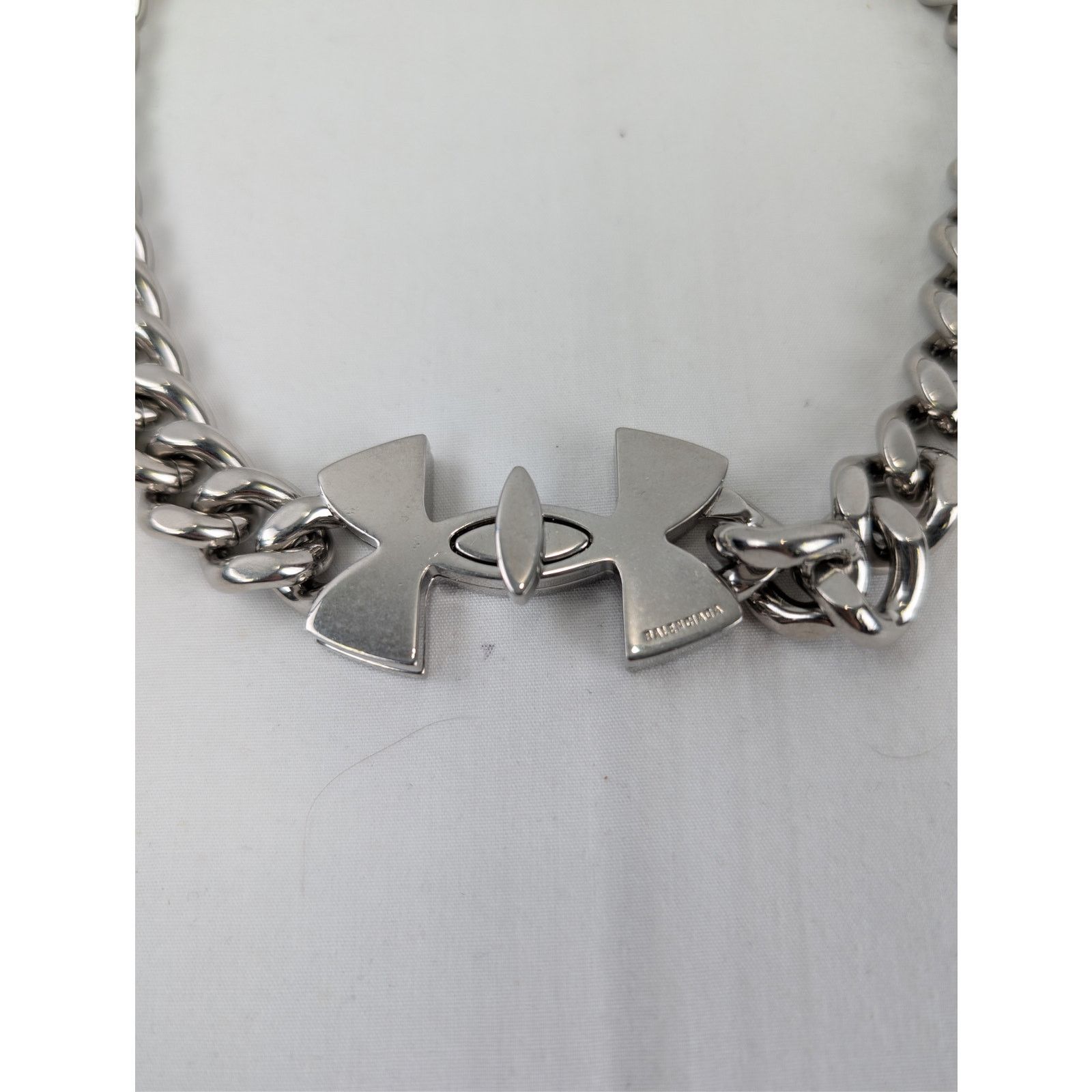 Balenciaga × Under Armour o1rshd1 Size: S / Under Armour Necklace in Silver Size ONE SIZE - 3 Thumbnail