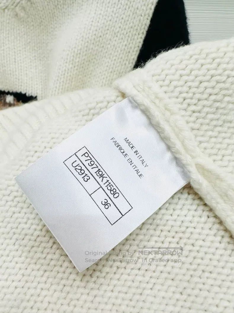 Chanel Chanel 25N popular deer jacquard sweater Size XS / US 0-2 / IT 36-38 - 5 Thumbnail