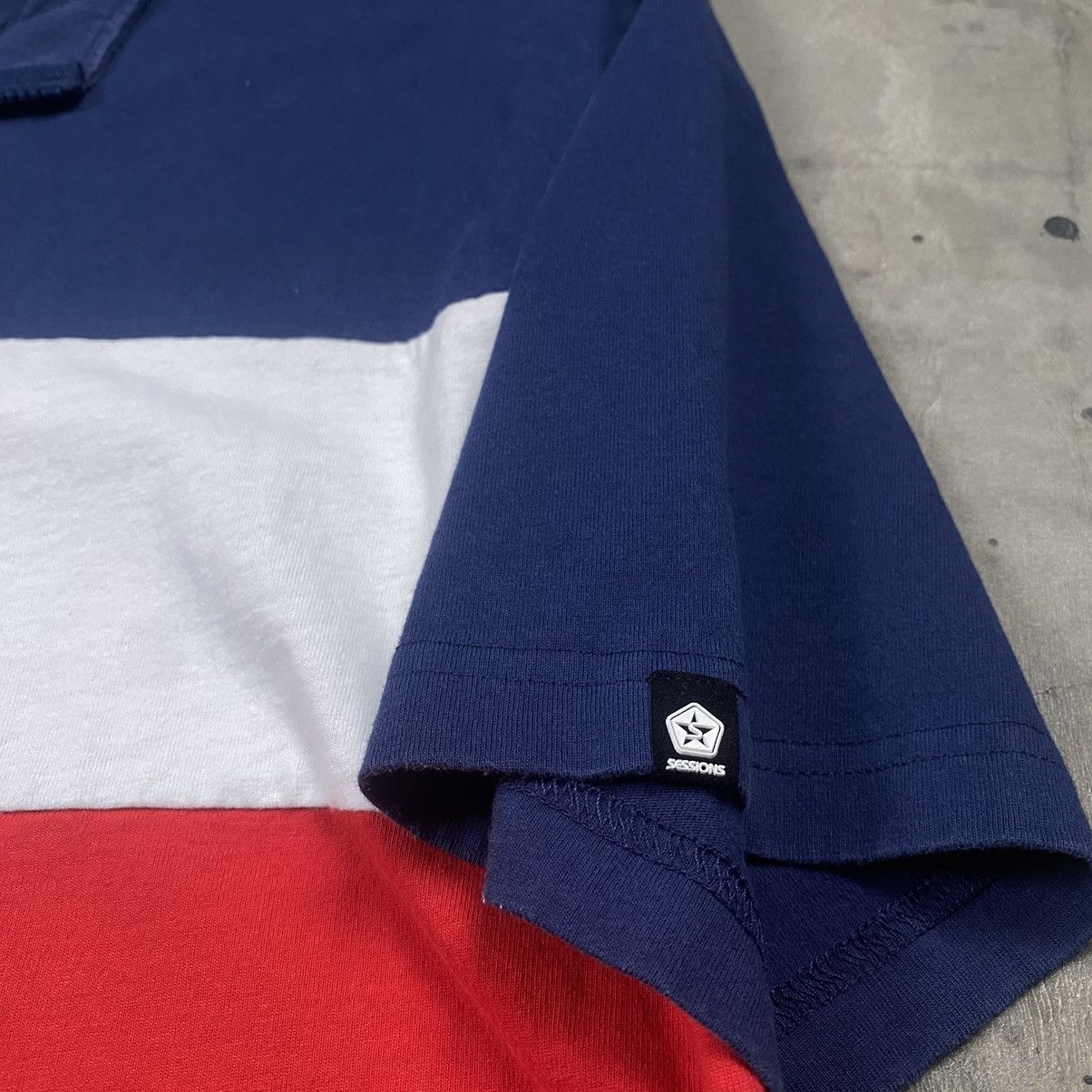 Sessions y2k Sessions Skateboard Quarter Zip Polos Tee Size US L / EU 52-54 / 3 - 3 Thumbnail
