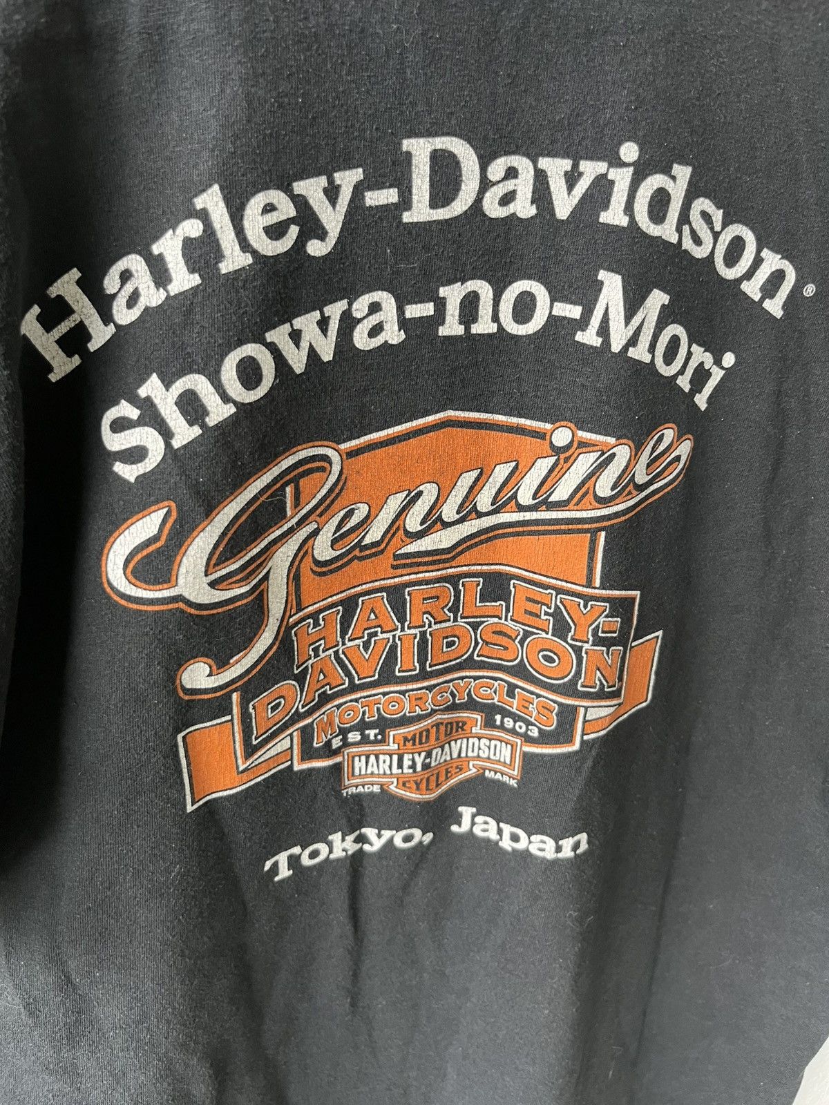 Harley Davidson Harley Davidson "Showa-no-Mori Tokyo" Eagle Graphic T-Shirt Size US L / EU 52-54 / 3 - 10 Thumbnail