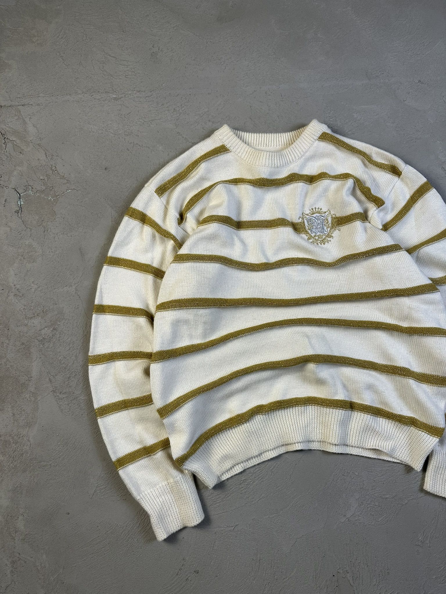 JNCO × Vintage Vintage Y2k Narkotic Wool Knit Hiphop Stripped Sweater 2000s Size US XL / EU 56 / 4 - 2 Thumbnail