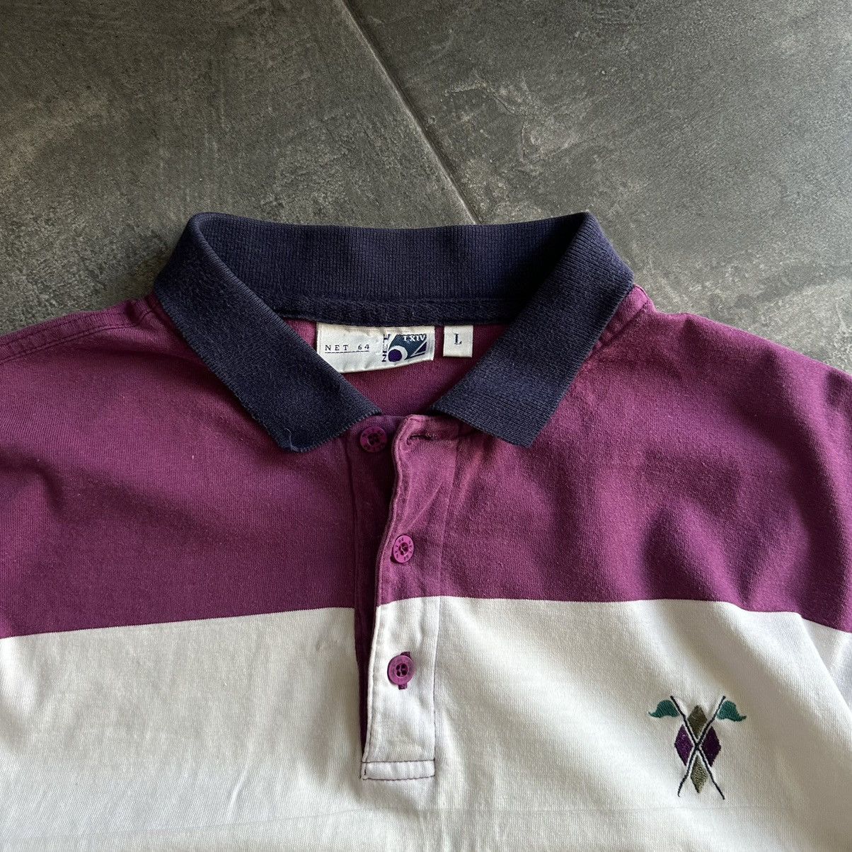 Japanese Brand × Vintage Vintage Japanese Style Polo Avantgarde Grunge Y2K 00s Size US L / EU 52-54 / 3 - 7 Thumbnail