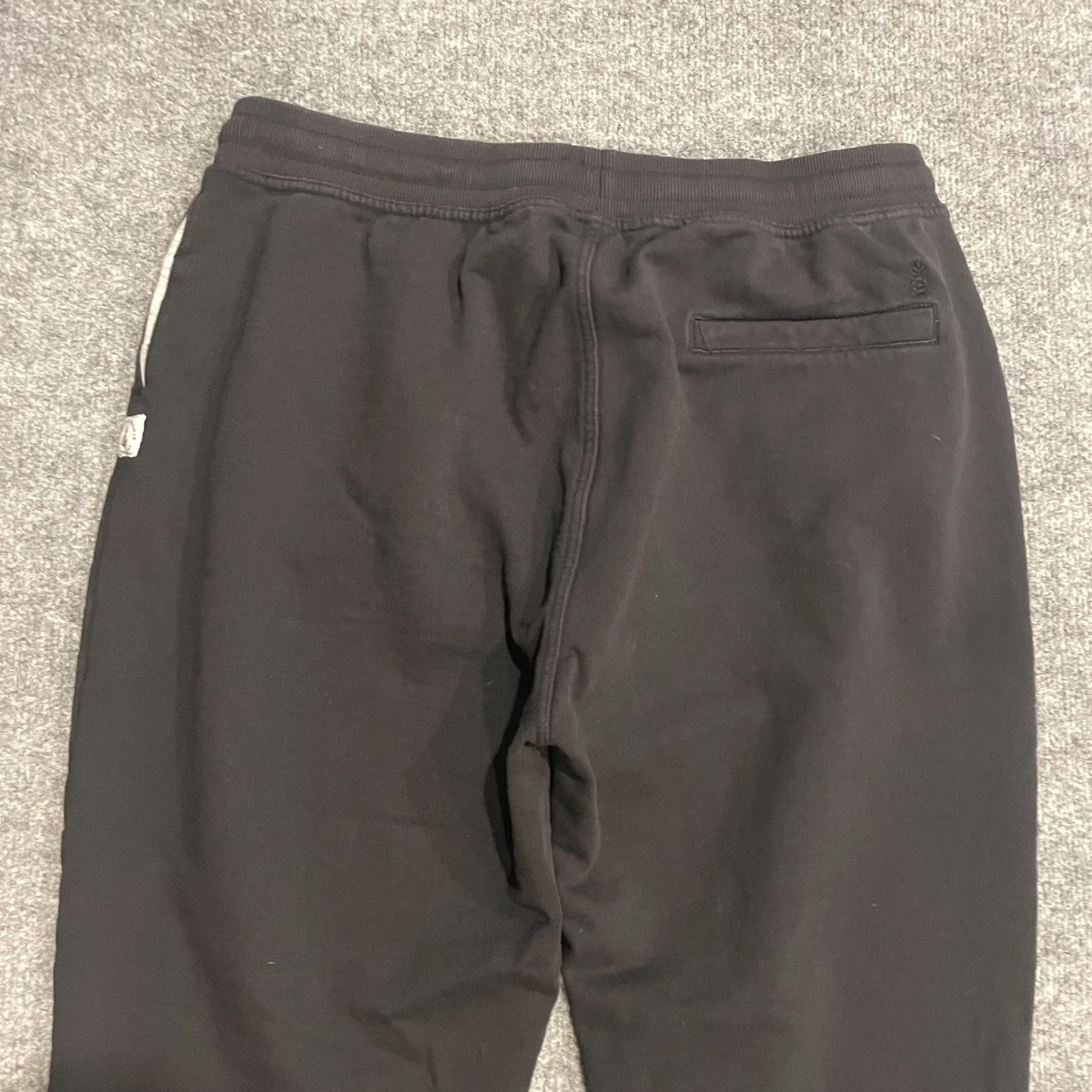 Chubbies Chubbies Mens Drawstring Sweatpants Jogger Black 2XL Elastic Waist Pockets Tapered Lounge Pants Vintage No Size US 39 - 4 Thumbnail