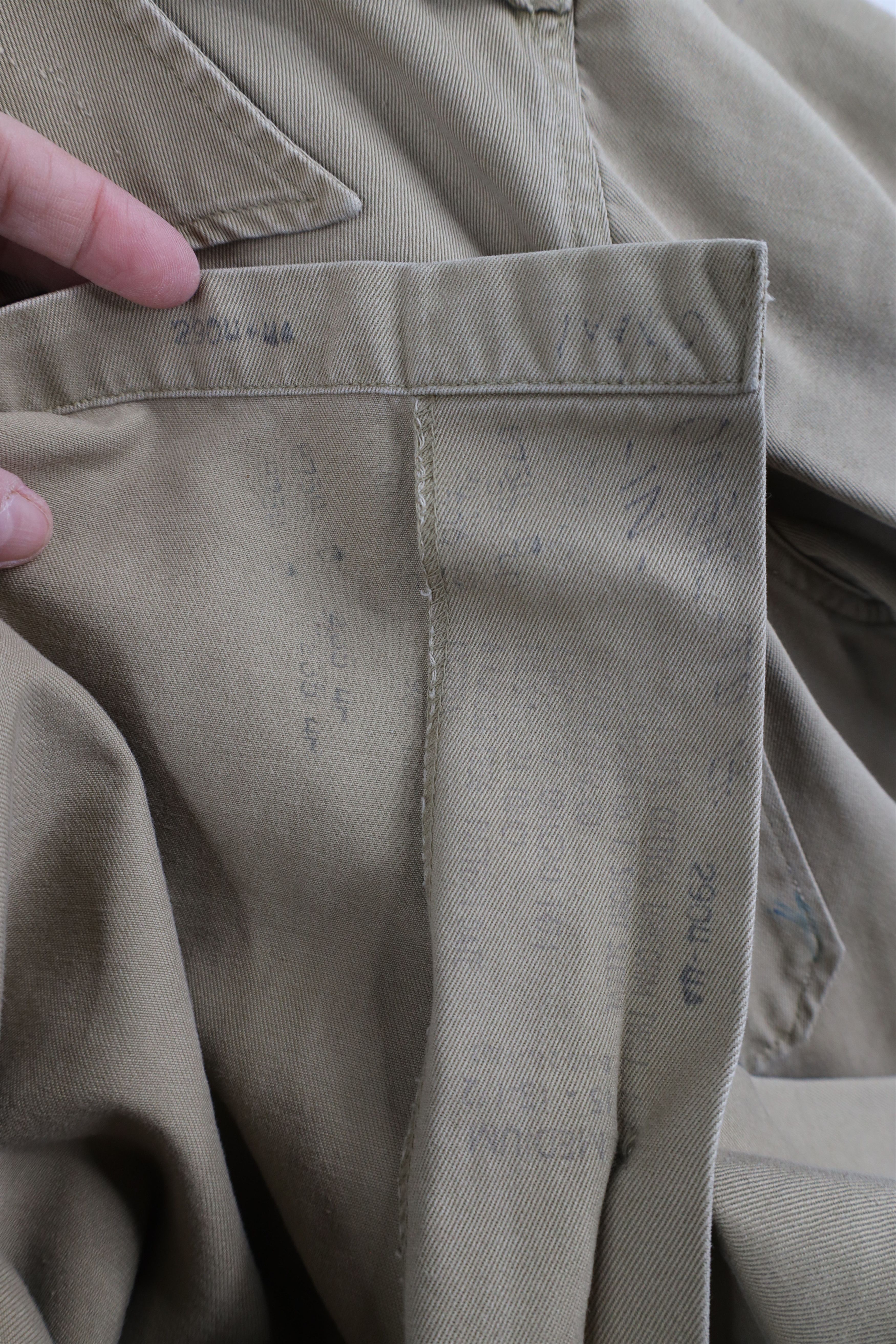 Vintage Vintage 50s Korean War Cotton Twill Uniform Shirt Khaki USA Size US M / EU 48-50 / 2 - 9 Thumbnail