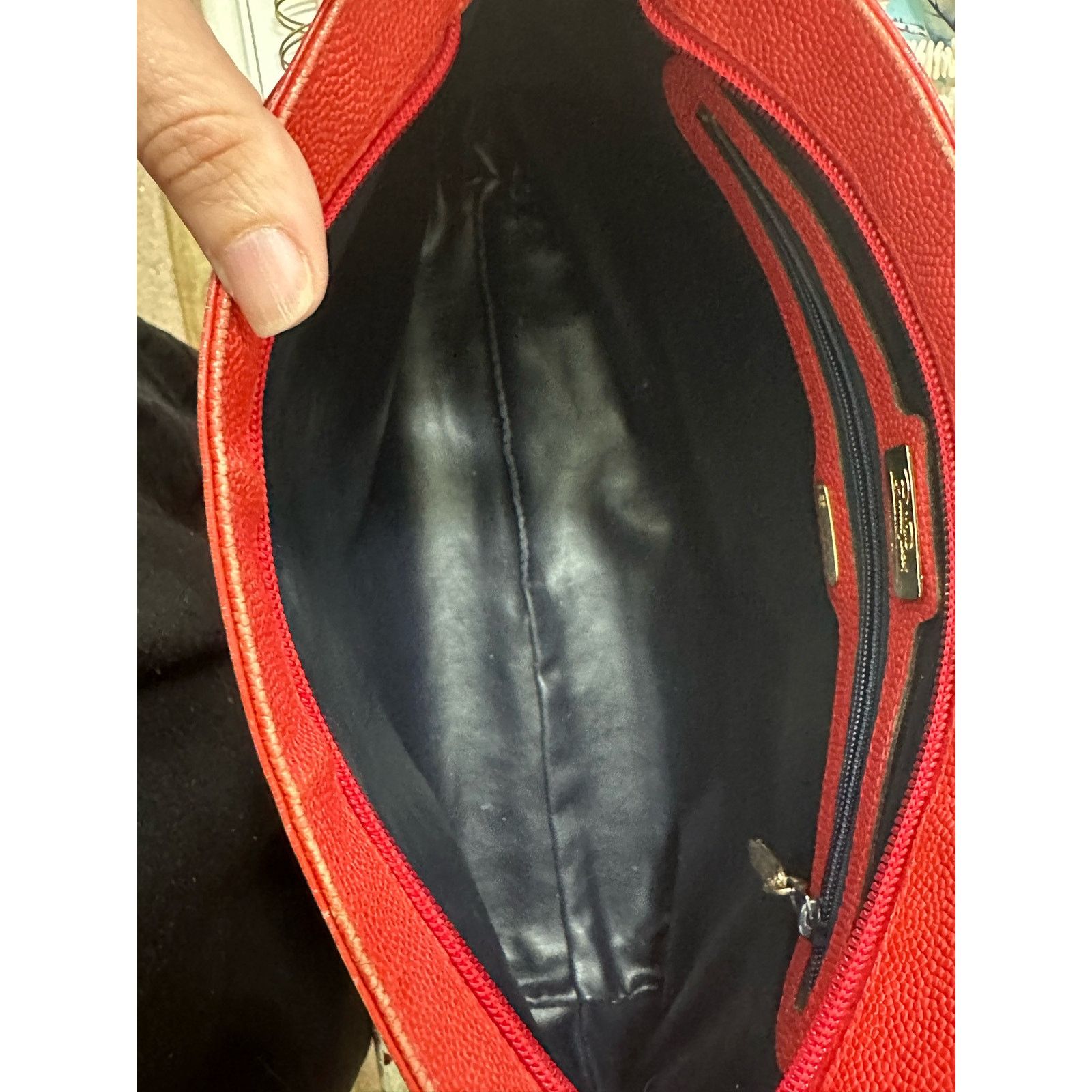 Emilio Pucci Emilio Pucci vintage red leather crossbody purse handbag Size ONE SIZE - 10 Thumbnail
