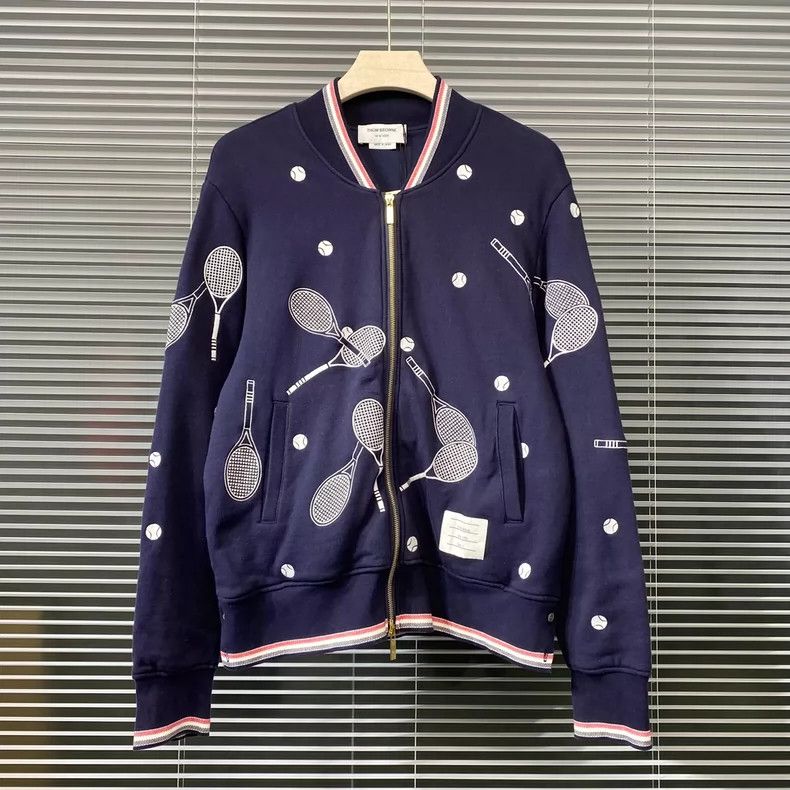 Thom Browne Thom Browne size3 Blue and green baseball uniforms Size US L / EU 52-54 / 3 - 1 Thumbnail