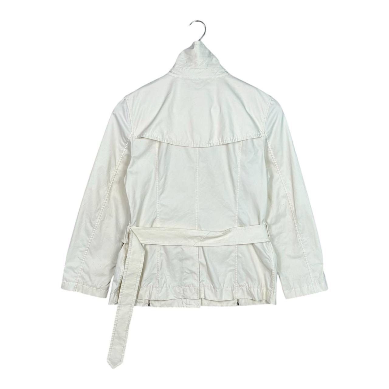 Burberry Burberry London White Belt Jacket 40 Size S / US 4 / IT 40 - 2 Thumbnail