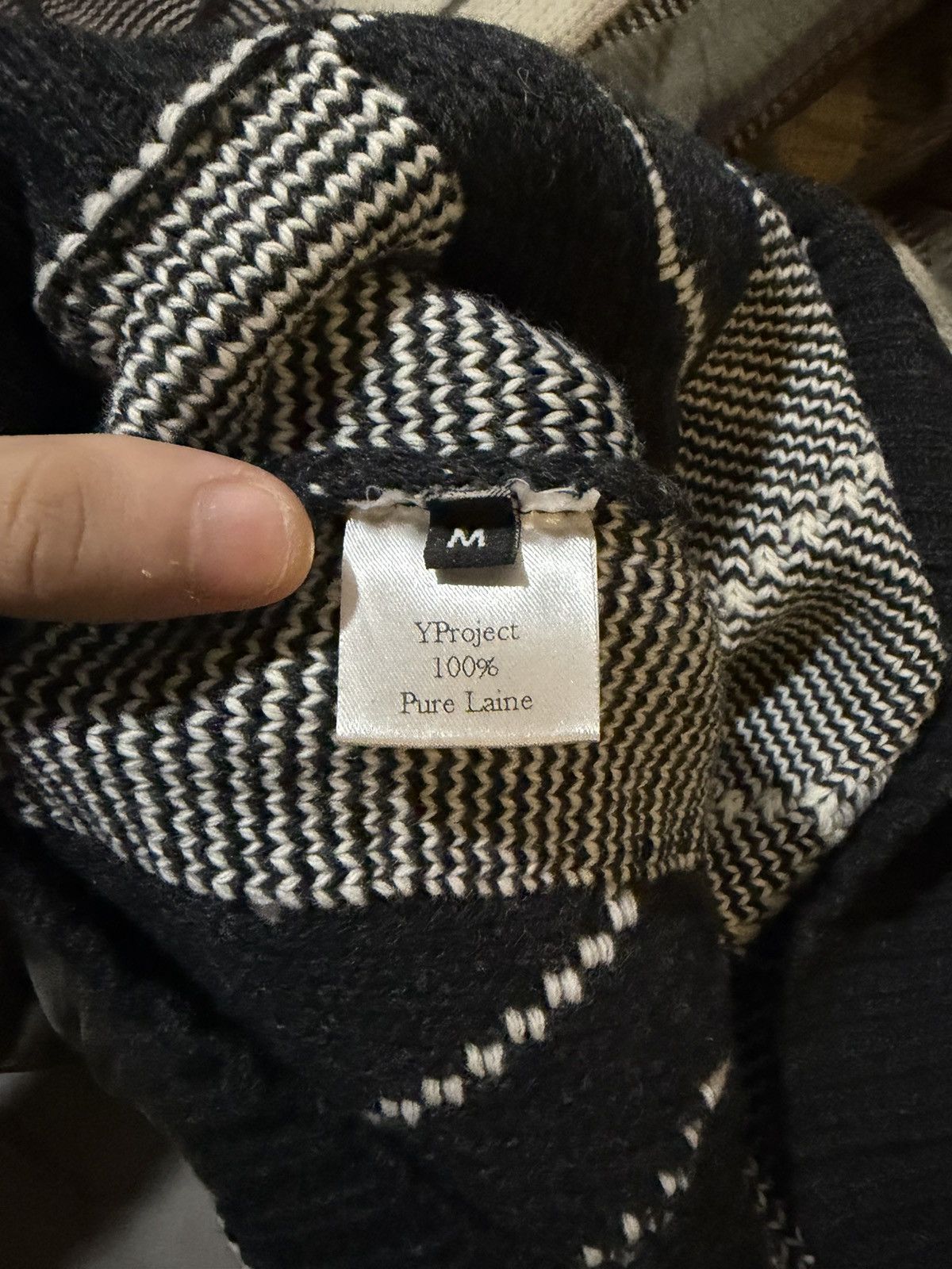 Y/Project Y/Project FW2019 Double Layer Mesh Overlay Sweater Size US M / EU 48-50 / 2 - 6 Thumbnail