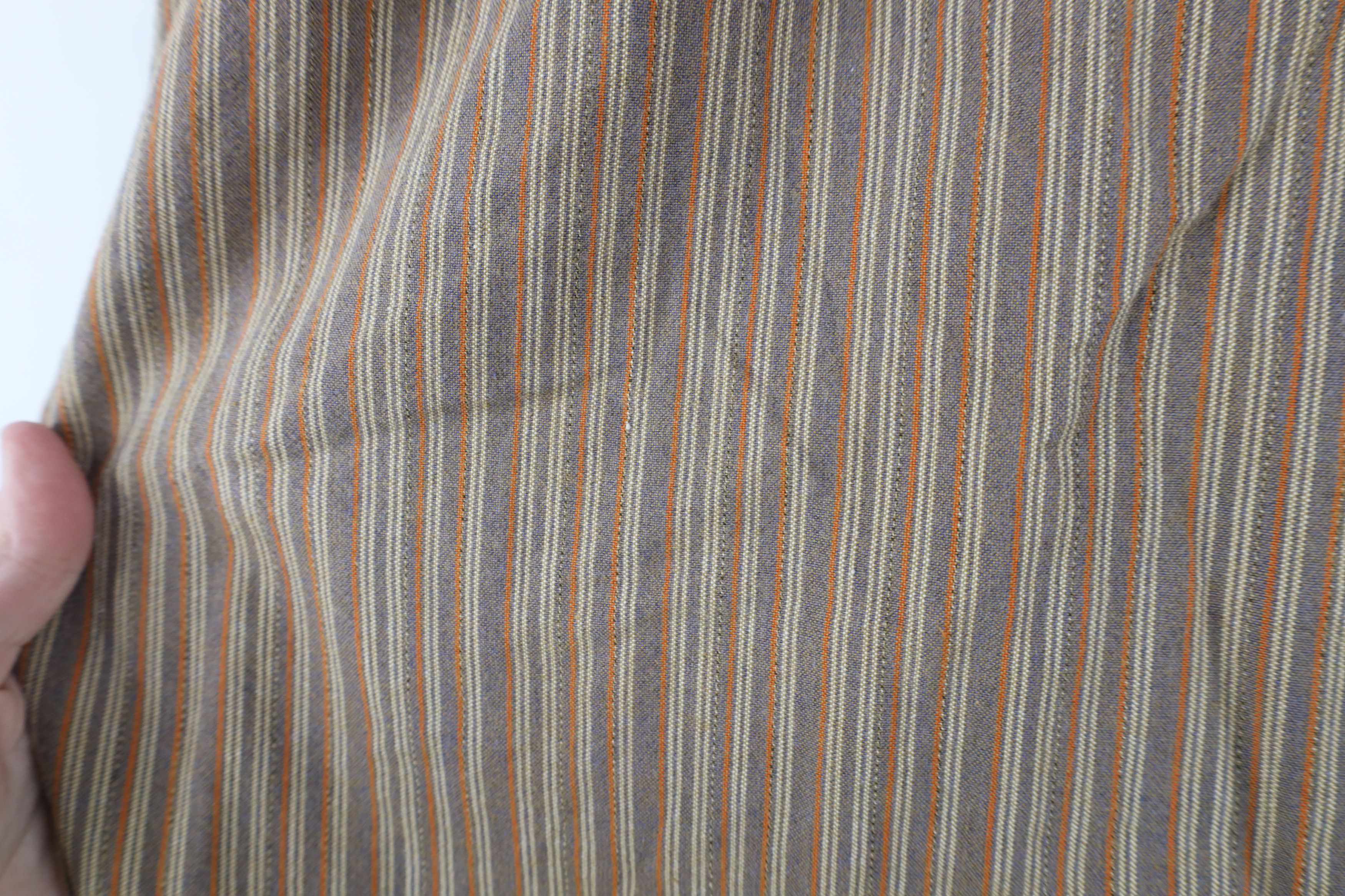Tommy Hilfiger × Vintage Vintage 90s Tommy Hilfiger Heavyweight Striped Button Shirt Size US XXL / EU 58 / 5 - 10 Thumbnail