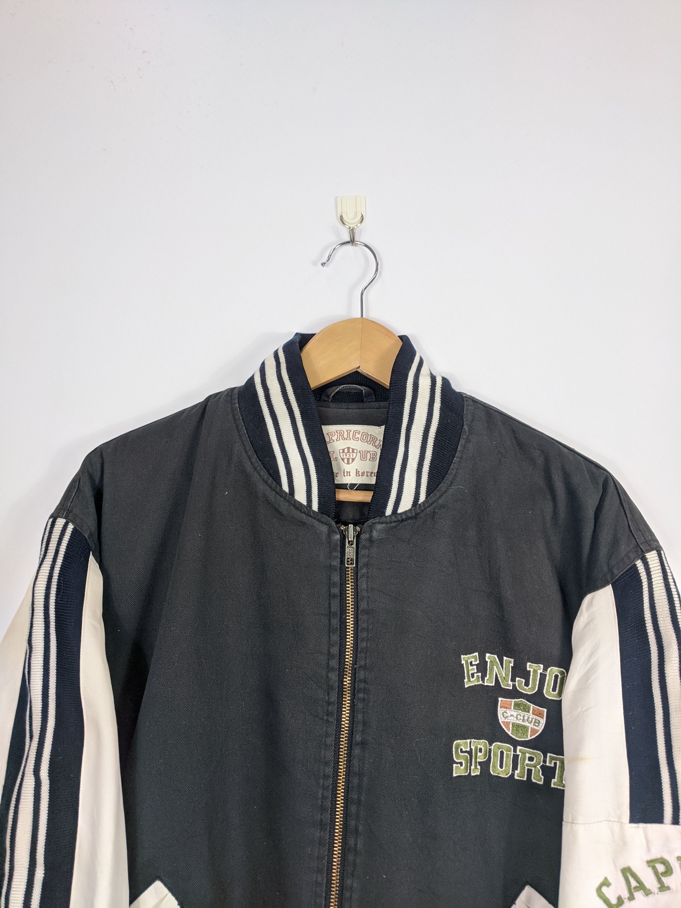 Vintage Vintage 90s Varsity Jacket Embroidered J0431 Size US L / EU 52-54 / 3 - 2 Thumbnail
