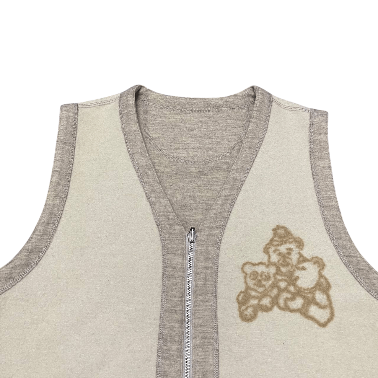 Jean Charles De Castelbajac Vintage Jean Charles De Castelbajac Bear Wool Vest Size US L / EU 52-54 / 3 - 2 Thumbnail