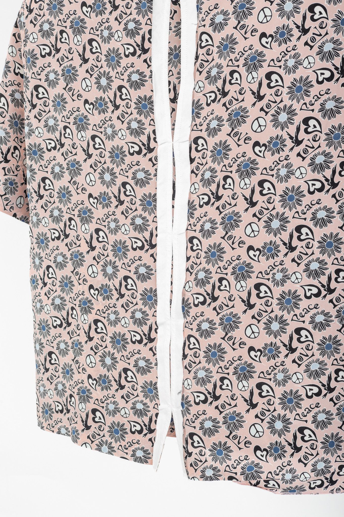Sandro Sandro Pink Floral Silk Crepe Tee Size S / US 4 / IT 40 - 7 Thumbnail