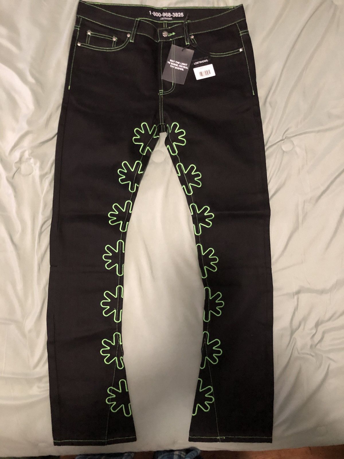 LOSTSHDWS Lostshdw flared denim Size US 34 / EU 50 - 1 Thumbnail