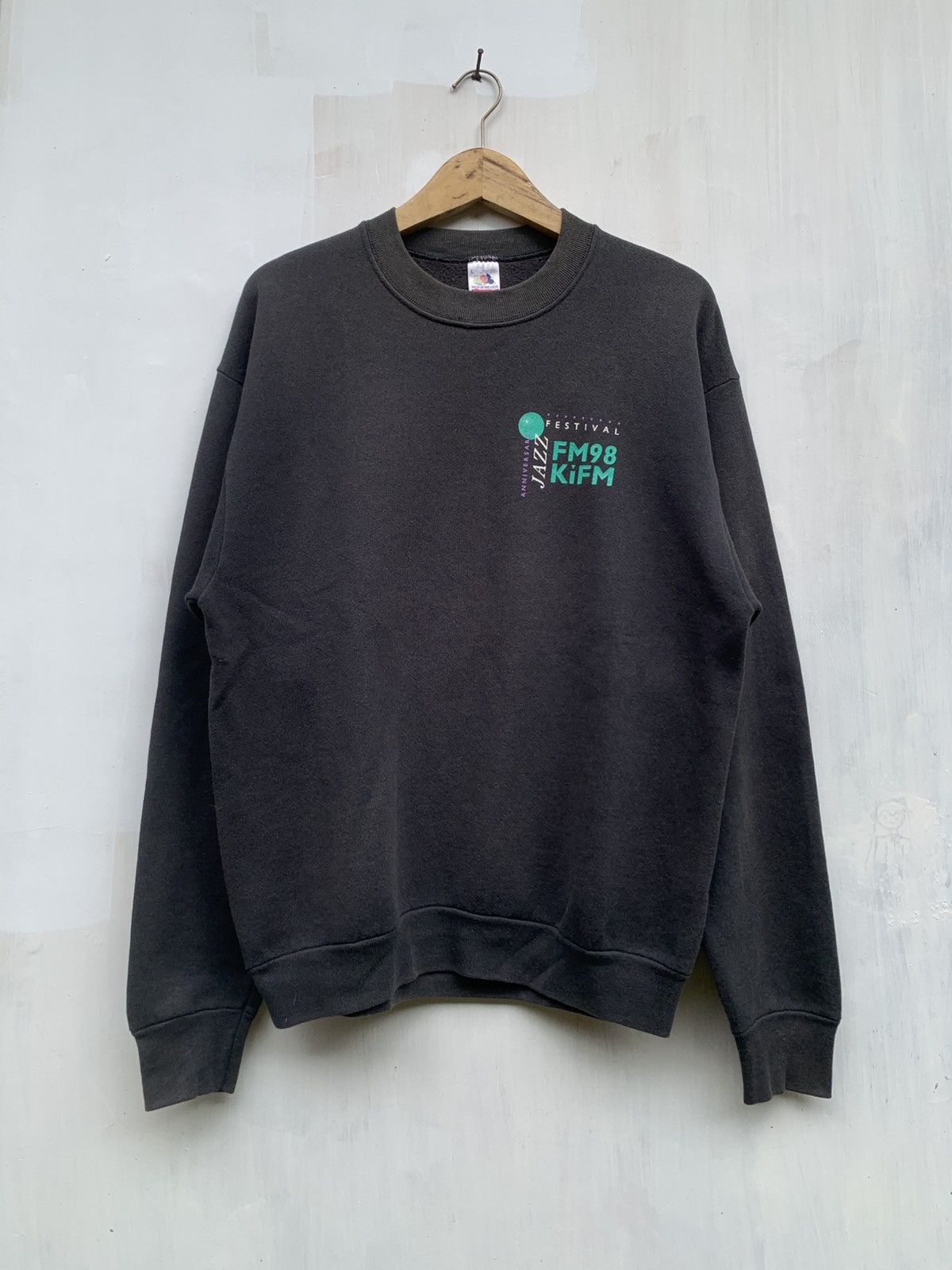 Jazz Cartier Vintage 90’s FM 98 KiFM JAZZ FESTIVAL ANNIVERSARY Size US L / EU 52-54 / 3 - 1 Thumbnail