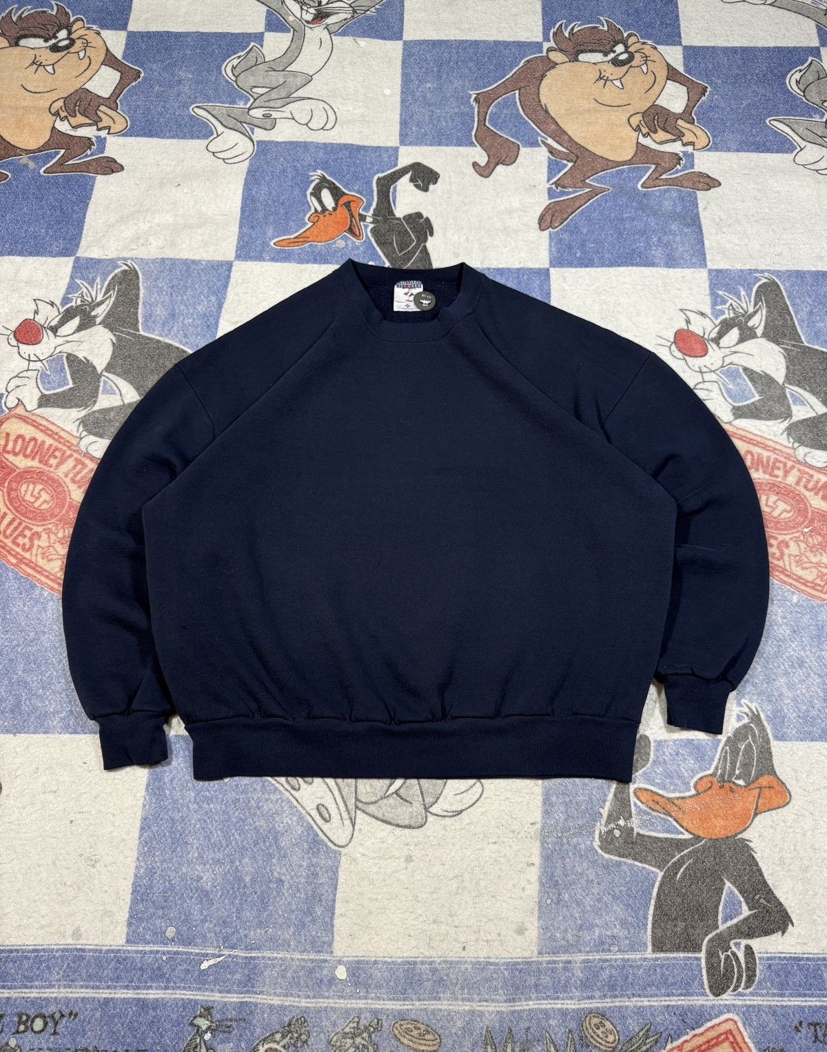 Vintage Vintage blank crewneck sweatshirt Size US XXL / EU 58 / 5 - 1 Thumbnail