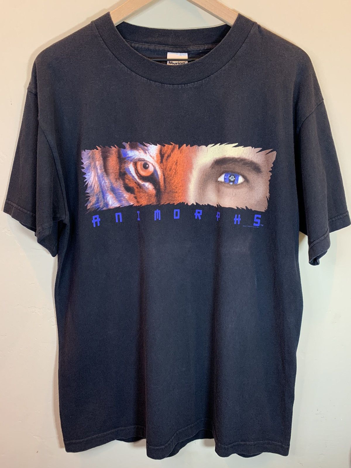 Vintage *RARE* Vintage 90s Animorphs Book TV Series Scholastic Shirt Size US L / EU 52-54 / 3 - 1 Thumbnail