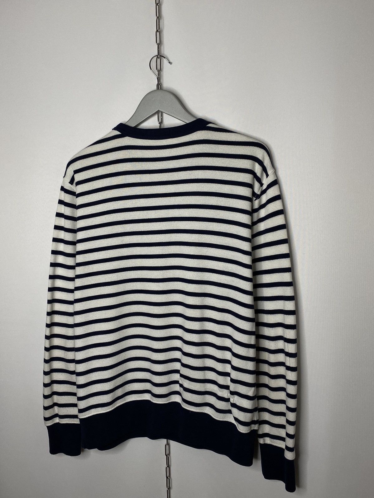 Vintage Vintage Polo Ralph Lauren Striped Sweatshirt Pullover Jumper Size US L / EU 52-54 / 3 - 4 Thumbnail
