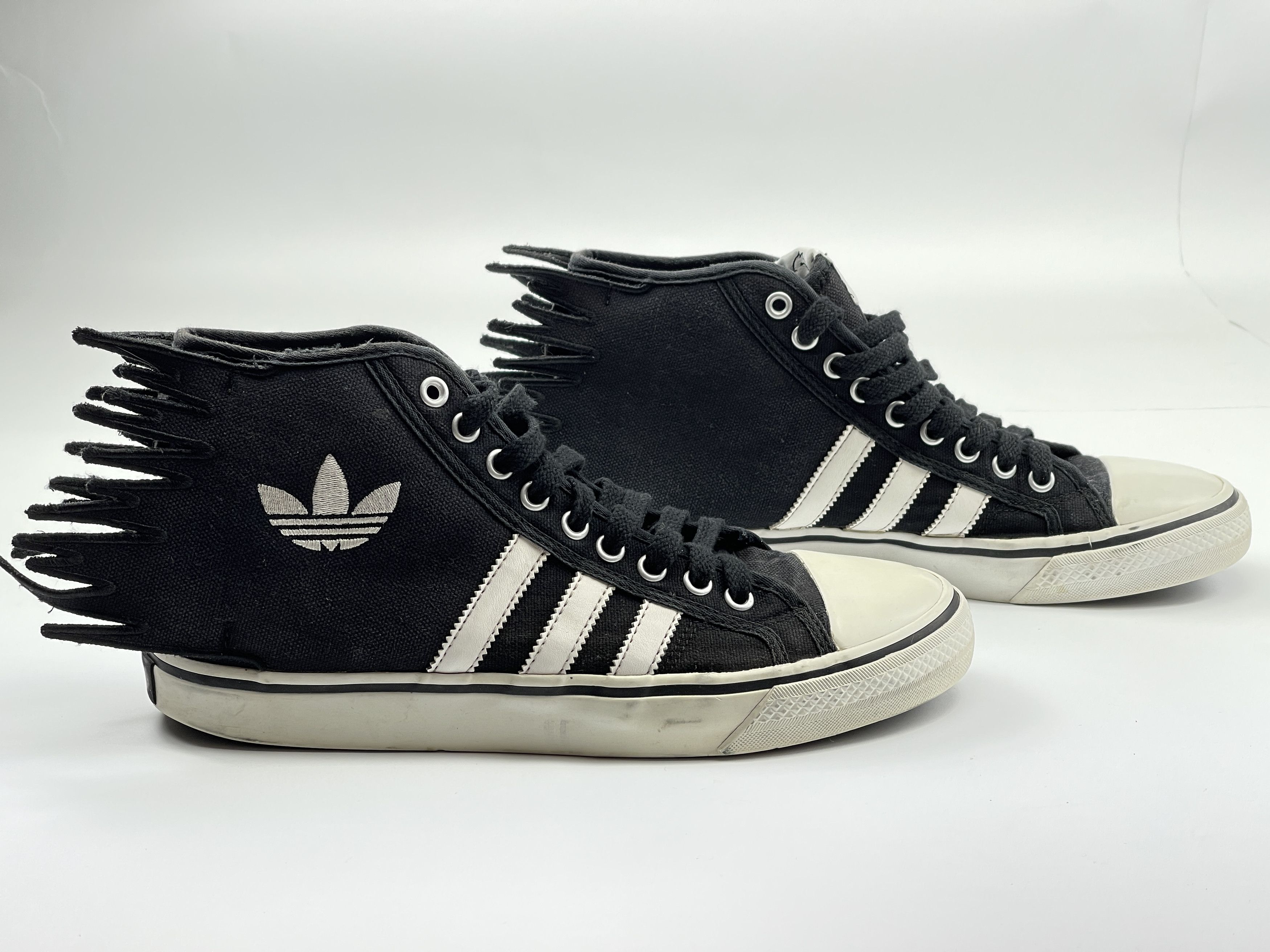 Adidas × Jeremy Scott Adidas Jeremy Scott Wings Sneakers Nizza Jagged Shoes Q23107 Size US 8.5 / EU 41-42 - 7 Thumbnail