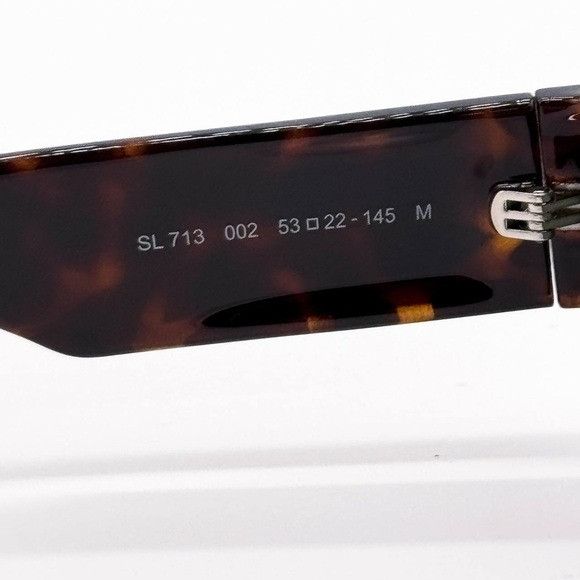 Saint Laurent Paris NEW SAINT LAURENT SL 713 002 SQUARE HAVANA GREY WOMEN SL713 Size ONE SIZE - 9 Thumbnail