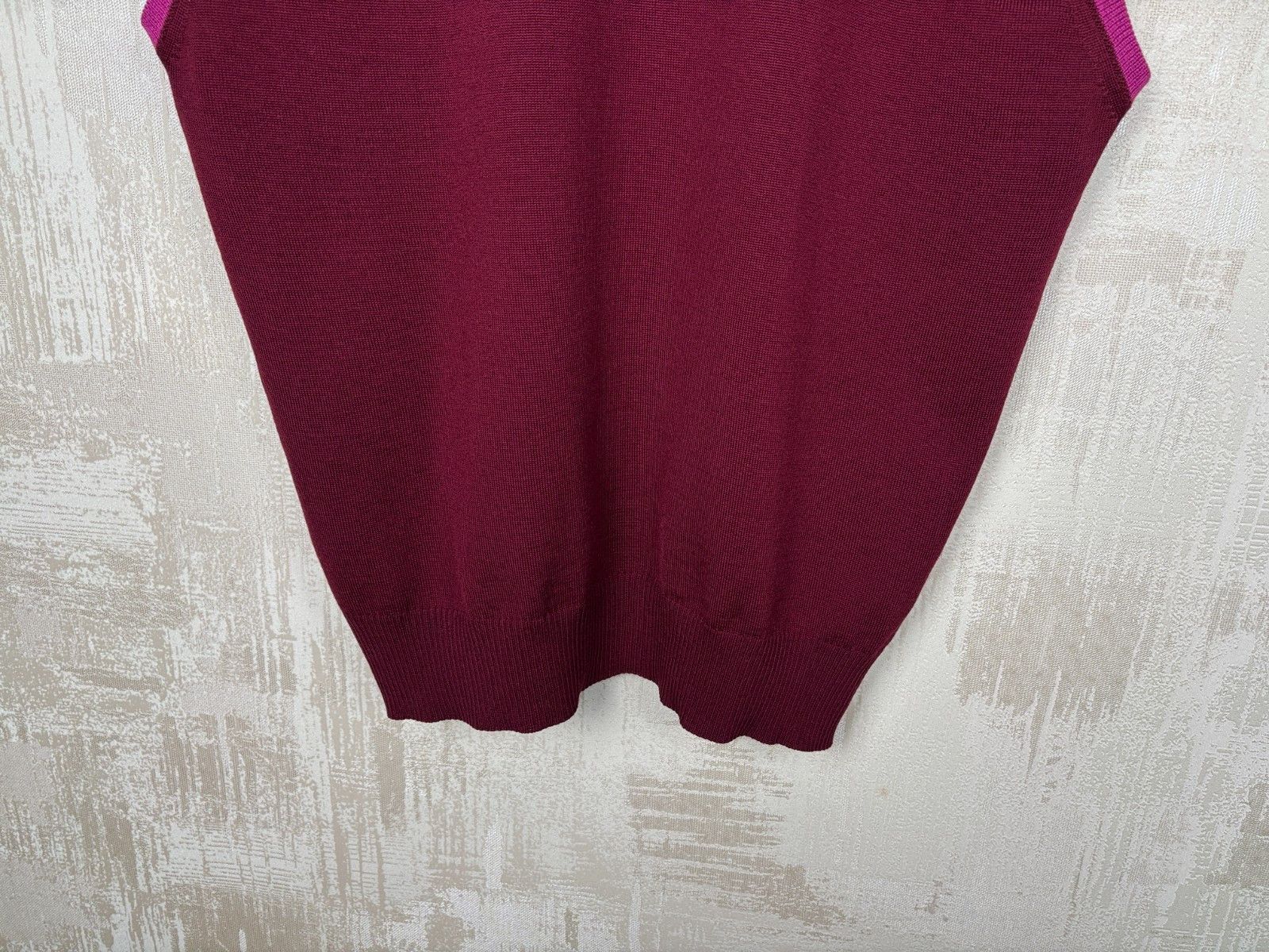 Strenstroms Stenstroms V-neck Wool Sweater Jumper Vest Gilet Size US L / EU 52-54 / 3 - 14 Thumbnail
