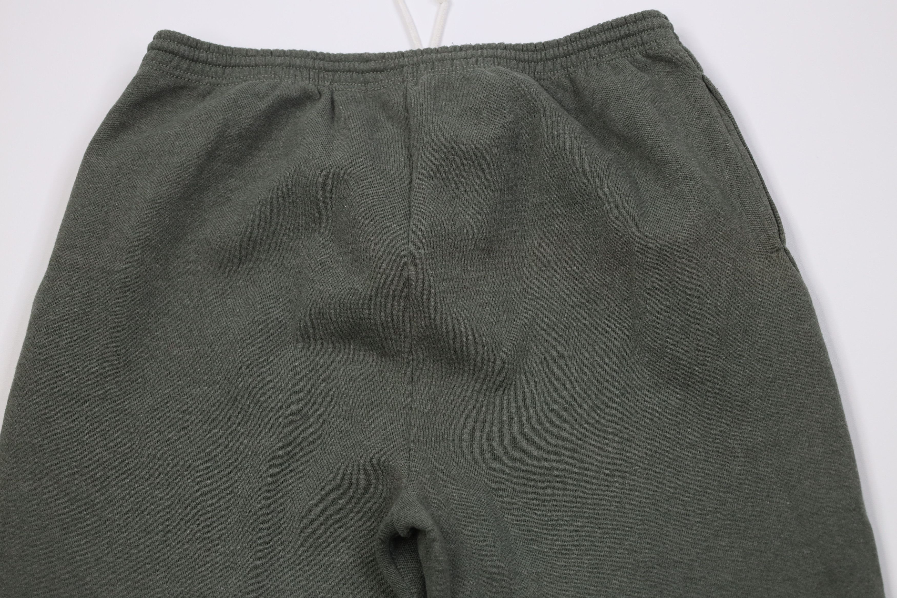 Vintage Vintage 90s Streetwear Heavyweight Sweatpants Joggers Green Size US 38 / EU 54 - 11 Thumbnail