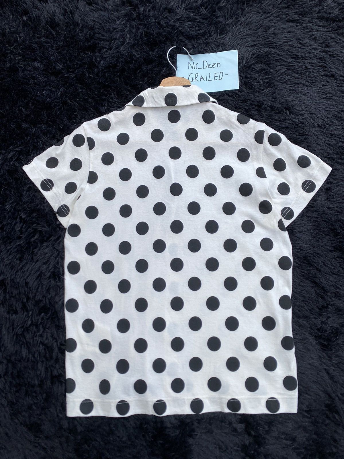 Comme des Garcons Rare tricot Comme Des Garcons CDG AD2006 Polka Dots Shirt Size S / US 4 / IT 40 - 12 Thumbnail