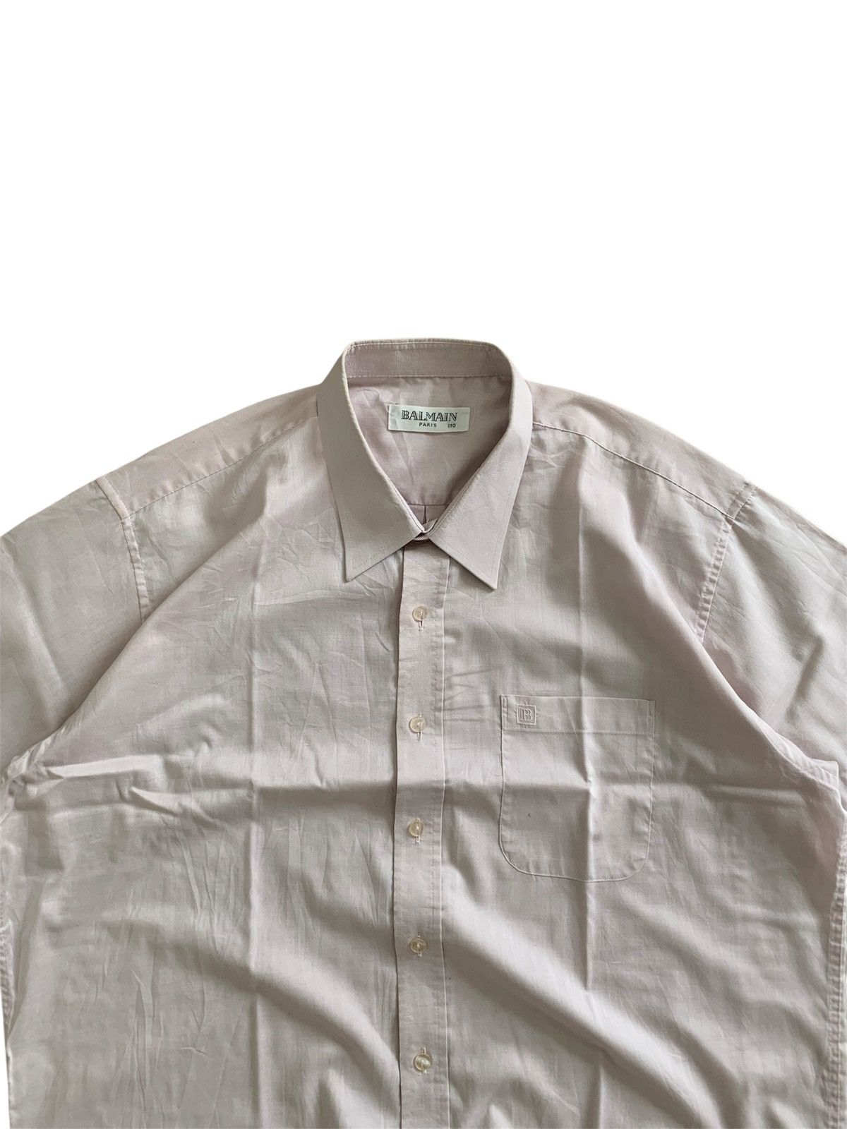 Balmain Balmain Paris Button Up Shirt Size US XL / EU 56 / 4 - 3 Thumbnail